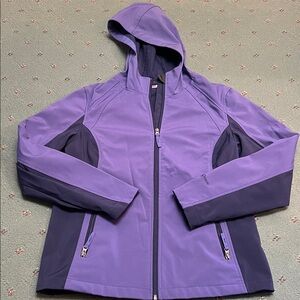 Kid’s Purple Hooded Jacket